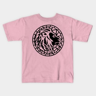 Lion Mosaic Kids T-Shirt